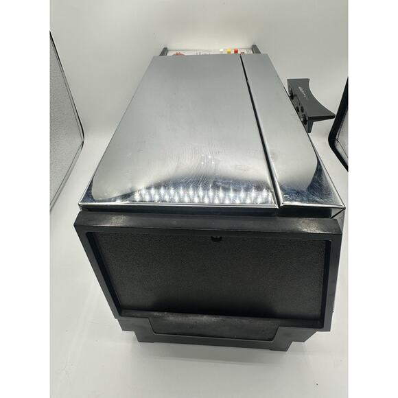 Vtg Toastmaster DeLuxe Tabletop Toaster Oven Chrome Broil & Bake MCM Model 311 - Picture 5 of 9